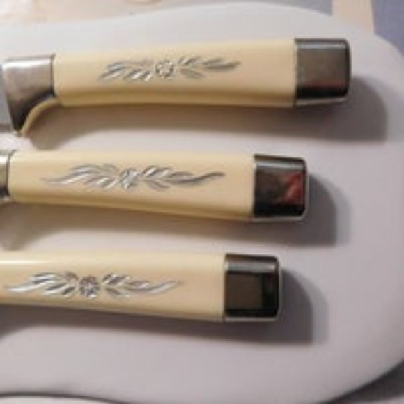 Vintage Regent Sheffield Americana Star Cutlery Carving Set - Picture 7 of 8